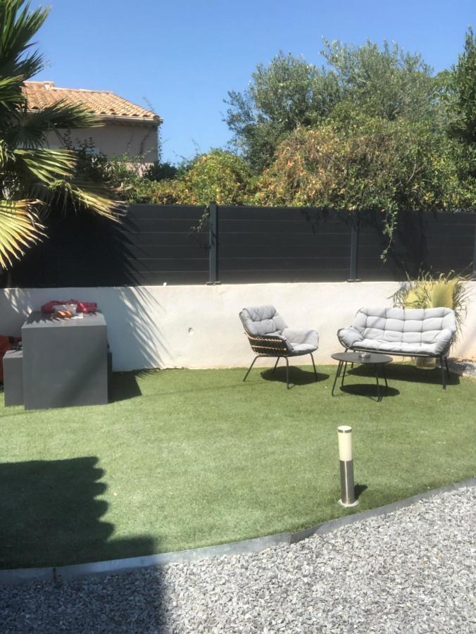 Charmant Studio dans villa - parking - jardin La Seyne-sur-Mer Extérieur photo