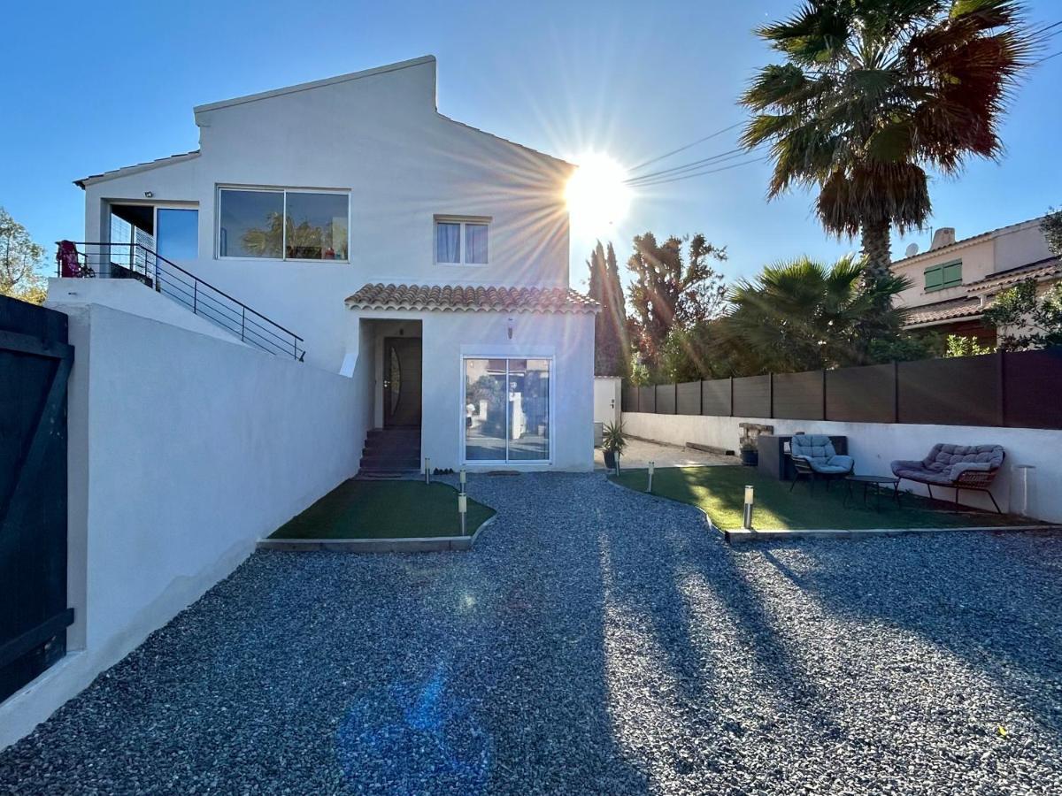 Charmant Studio dans villa - parking - jardin La Seyne-sur-Mer Extérieur photo